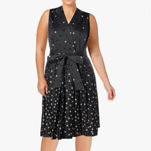 Anne Klein 100cotton lined dress 18w